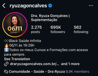 Dra. Ryuza Gonçalves